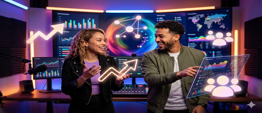 The Follower Growth Paradox: Who Is Actually Gaining Audience, and How