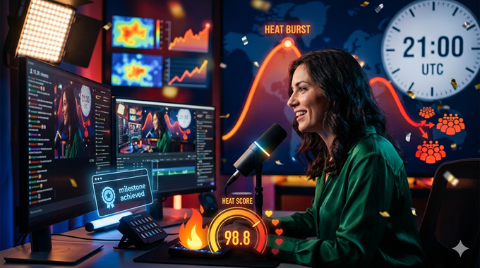 Heat Burst Anatomy: What Happens During a Platform High-Score Moment